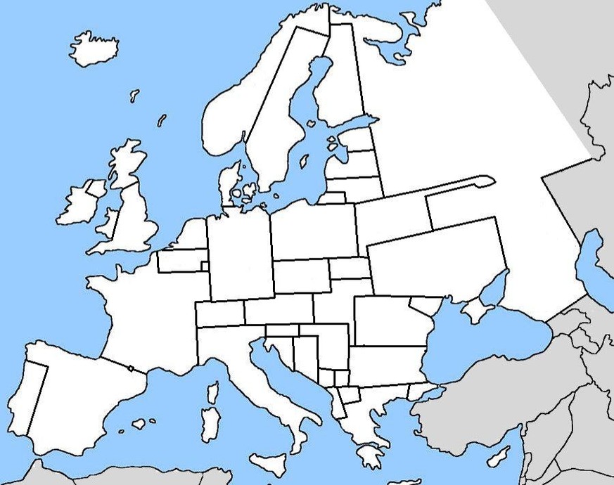 Kolonialisierung Europa Karte