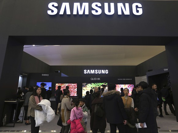 Der koreanische Samsung-Konzern hat im zweiten Quartal deutlich weniger verdient als im Vorjahr. (Archivbild)