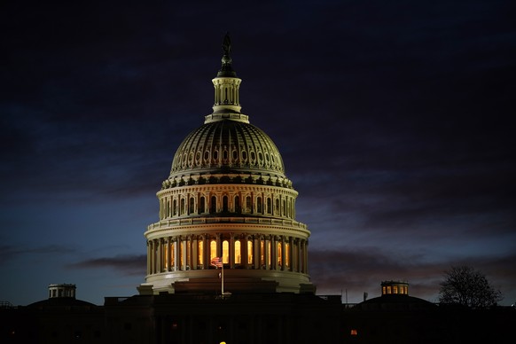 The Capitol is seen on the morning of Election Day, Tuesday, Nov. 3, 2020, in Washington. (AP Photo/J. Scott Applewhite)
