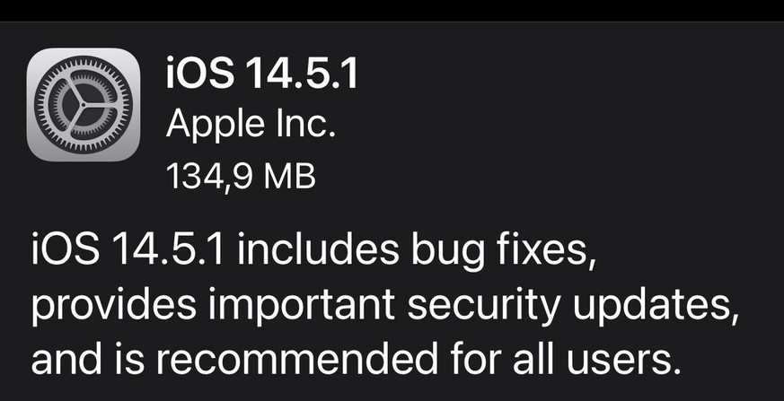 Apple-User sollten ihre Geräte aktualisieren.