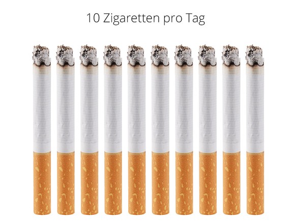 10 Zigaretten