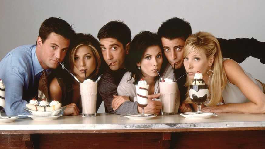 Friends Jennifer Aniston Courteney Cox Lisa Kudrow David Schwimmer Matt LeBlanc Matthew Perry Rachel Monica Phoebe Ross Joey Chandler