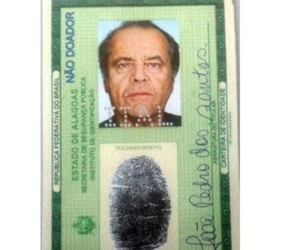 Fake ID Jack Nicholson