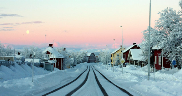 Jukkasjärvi soll Austragungsort der Wintervision 2022 werden.