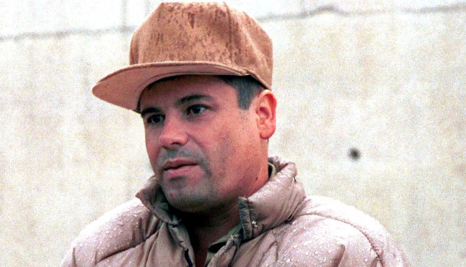 Joaquín «Chapo» Guzman, bei seiner ersten Verhaftung im Jahr 2001.