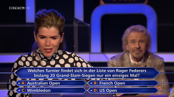 Wer wird Millionär: Hier verzockt Anke Engelke gerade 250&#039;000 Euro