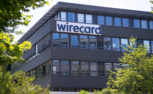 24.06.2020, Bayern, Aschheim: Der Schriftzug von Wirecard ist an der Firmenzentrale des Zahlungsdienstleisters zu sehen. Foto: Sven Hoppe/dpa +++ dpa-Bildfunk +++
